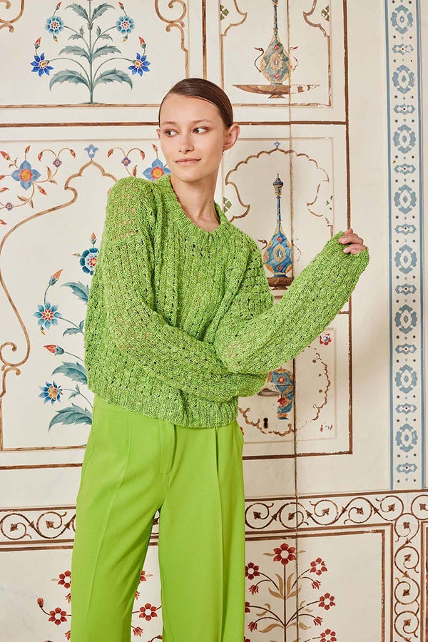 KEEP-SMILING Sweater Pattern Kit in PRIDE by WOOLADDICTS | WOOLADDICTS #10-011