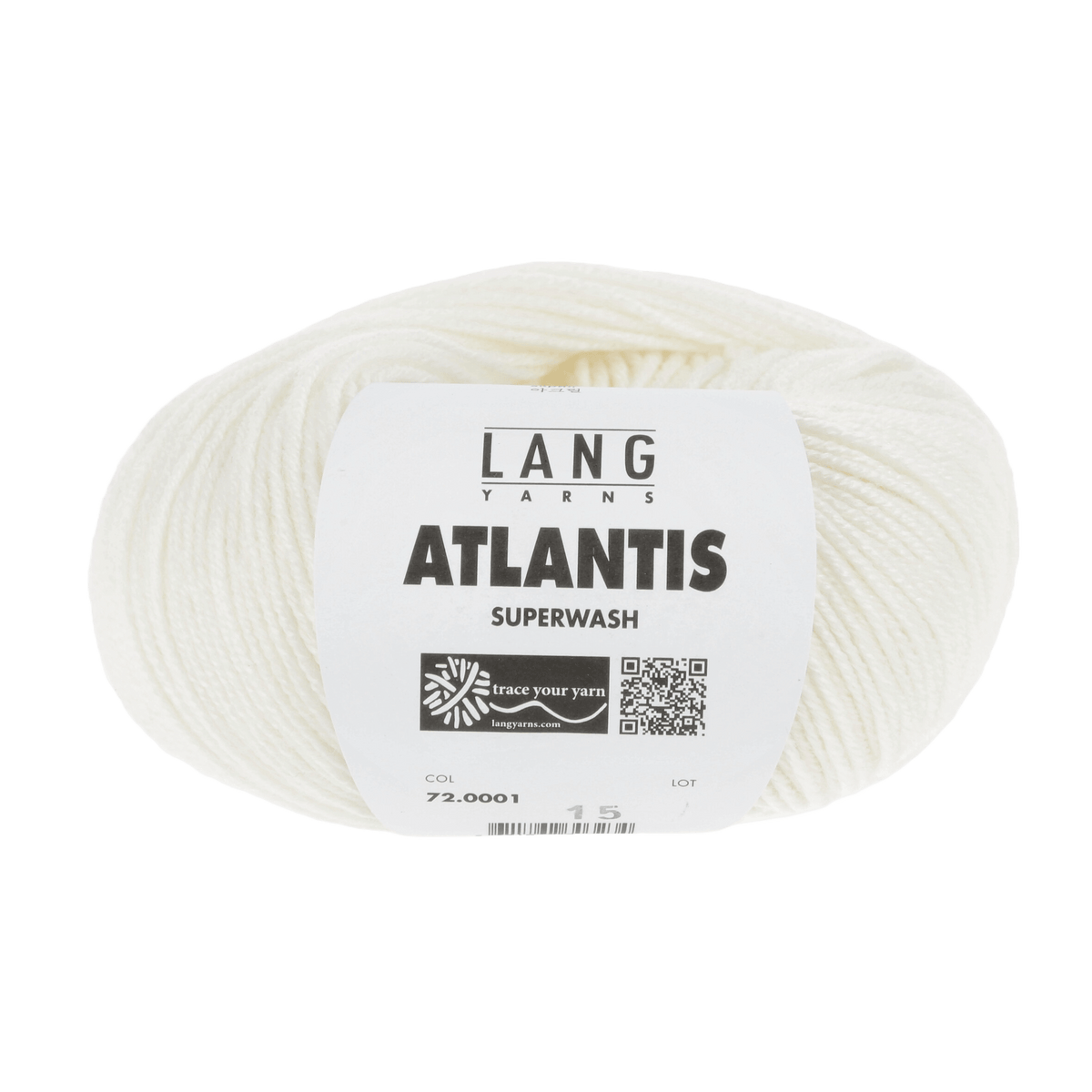 Lang Yarns Knitting Pattern KG - 2 balls / white 72.0001 Hat Pattern Bundle in ATLANTIS by LANGYARNS | Punto 41-005
