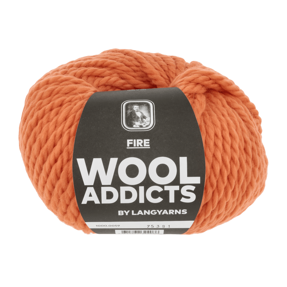 Lang Yarns Knitting Pattern Ladies Size- 1 ball / PUMPKIN 1000.0059 MEMORY PALACE Hat Pattern Bundle in Fire by LANGYARNS | WOOLADDICTS #15-024