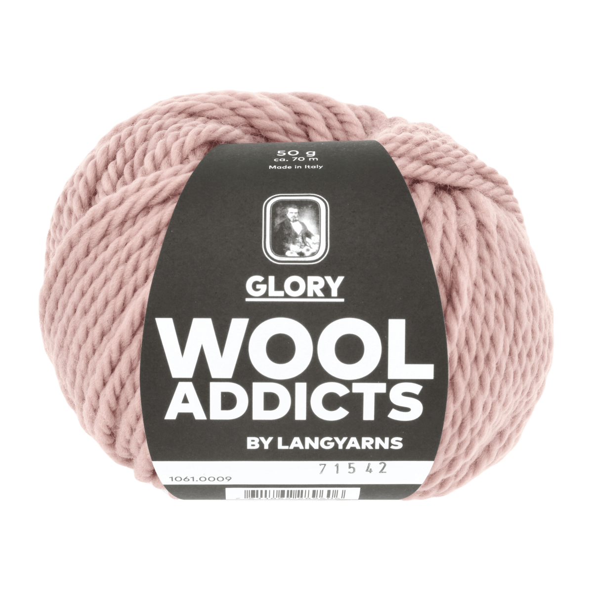 Lang Yarns Knitting Pattern Ladies Size | 2 balls / QUARZ 1061.0009 STEPPINGSTONES Hat Pattern Bundle in GLORY by LANGYARNS | WOOLADDICTS #11-021
