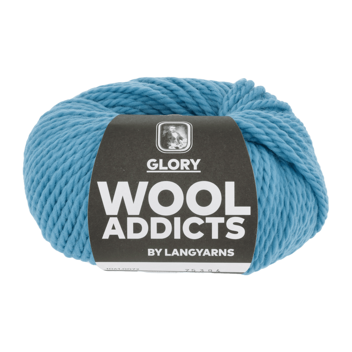 Lang Yarns Knitting Pattern Ladies Size | 2 balls / TURQUOISE 1061.0072 STEPPINGSTONES Hat Pattern Bundle in GLORY by LANGYARNS | WOOLADDICTS #11-021