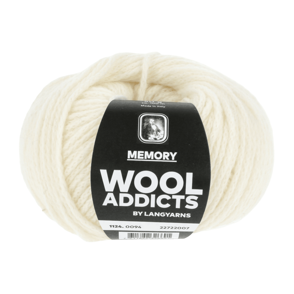 Lang Yarns Knitting Pattern Ladies Size - 3 balls / OFFWHITE 1124.0094 SECRETS OF THE SEA Balaclava Pattern Bundle in MEMORY by LANGYARNS | WOOLADDICTS #11-005