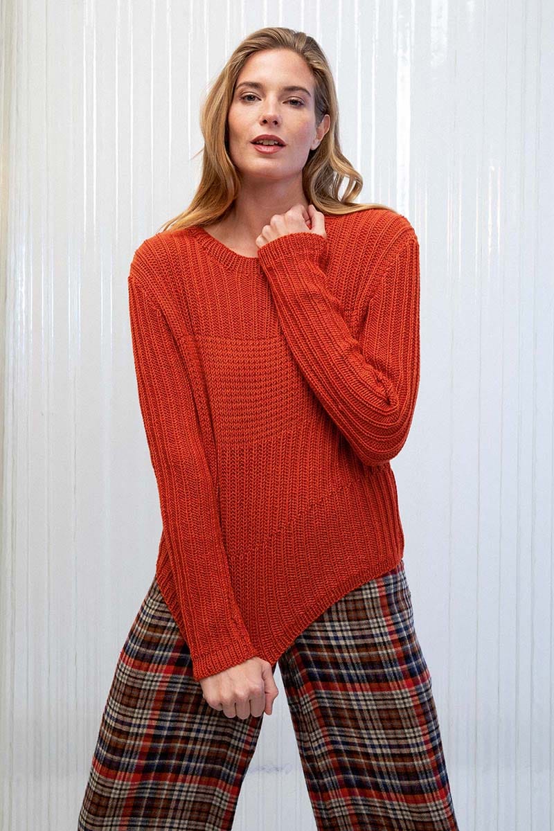 Lang Yarns Knitting Pattern Ladies' sweater Pattern Bundle in MERINO 120 by LANGYARNS | Punto 55-004