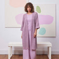 Lang Yarns Knitting Pattern Lea Crochet Jacket Pattern Bundle in Ananas by LANGYARNS | Fatto a Mano 288-003