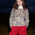 Lang Yarns Knitting Pattern LOTTE Sweater Pattern Bundle in Mosaic by LANGYARNS | Punto 84-041