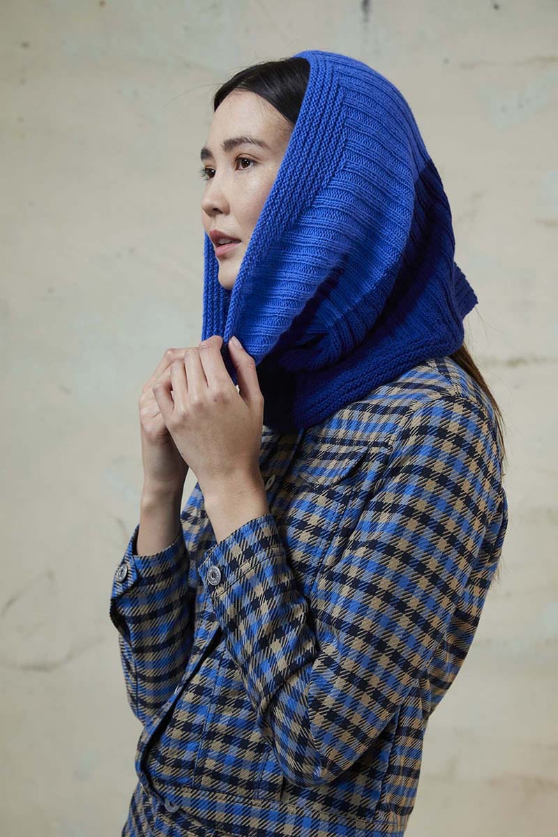 Lang Yarns Knitting Pattern LOUISE Cowl Pattern Bundle in Cashmere Premium by LANGYARNS | Punto 60-010
