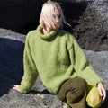 Lang Yarns Knitting Pattern LUSH OASIS Sweater Pattern Bundle in Desire by LANGYARNS | WOOLADDICTS #13-009