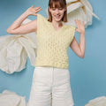 Lang Yarns Knitting Pattern Marla Slipover Pattern Bundle in Regina by LANGYARNS | Fatto a Mano 288-045