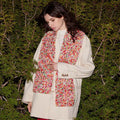 Lang Yarns Knitting Pattern MERLE Scarf Pattern Bundle in Mosaic by LANGYARNS | Punto 84-039