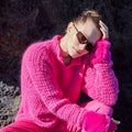Lang Yarns Knitting Pattern MERMAID AT HEART Sweater Pattern Bundle in HONOR by LANGYARNS | WOOLADDICTS #11-006
