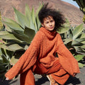Lang Yarns Knitting Pattern MOTHER NURTURE Sweater Pattern Bundle in Honor by LANGYARNS | WOOLADDICTS #13-021