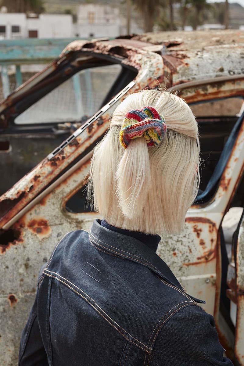 Lang Yarns Knitting Pattern MOVE UP Scrunchie Pattern Bundle in Move by LANGYARNS | Punto 79-004