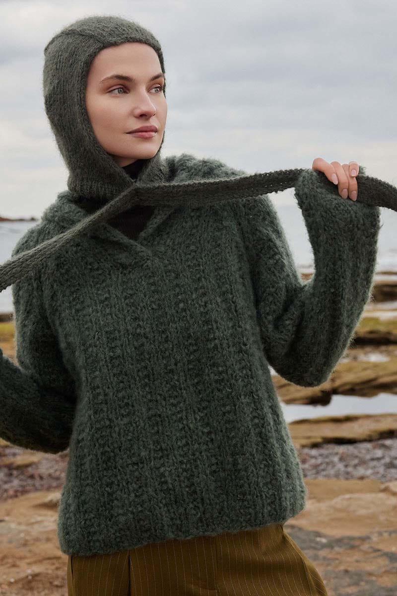 Lang Yarns Knitting Pattern MY COCOON Hat Pattern Bundle in Honor by LANGYARNS | WOOLADDICTS #15-045