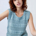 Lang Yarns Knitting Pattern NANA Slipover Pattern Bundle in Amira by LANGYARNS | Fatto a Mano 284-003