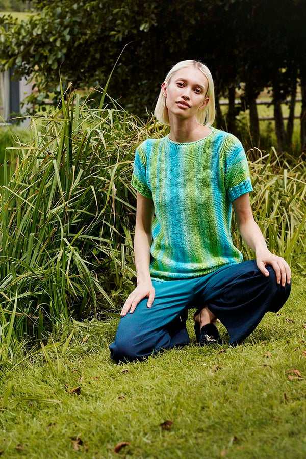 NATURE-WALK Sweater Pattern Kit in GLOW by WOOLADDICTS | WOOLADDICTS #14-021