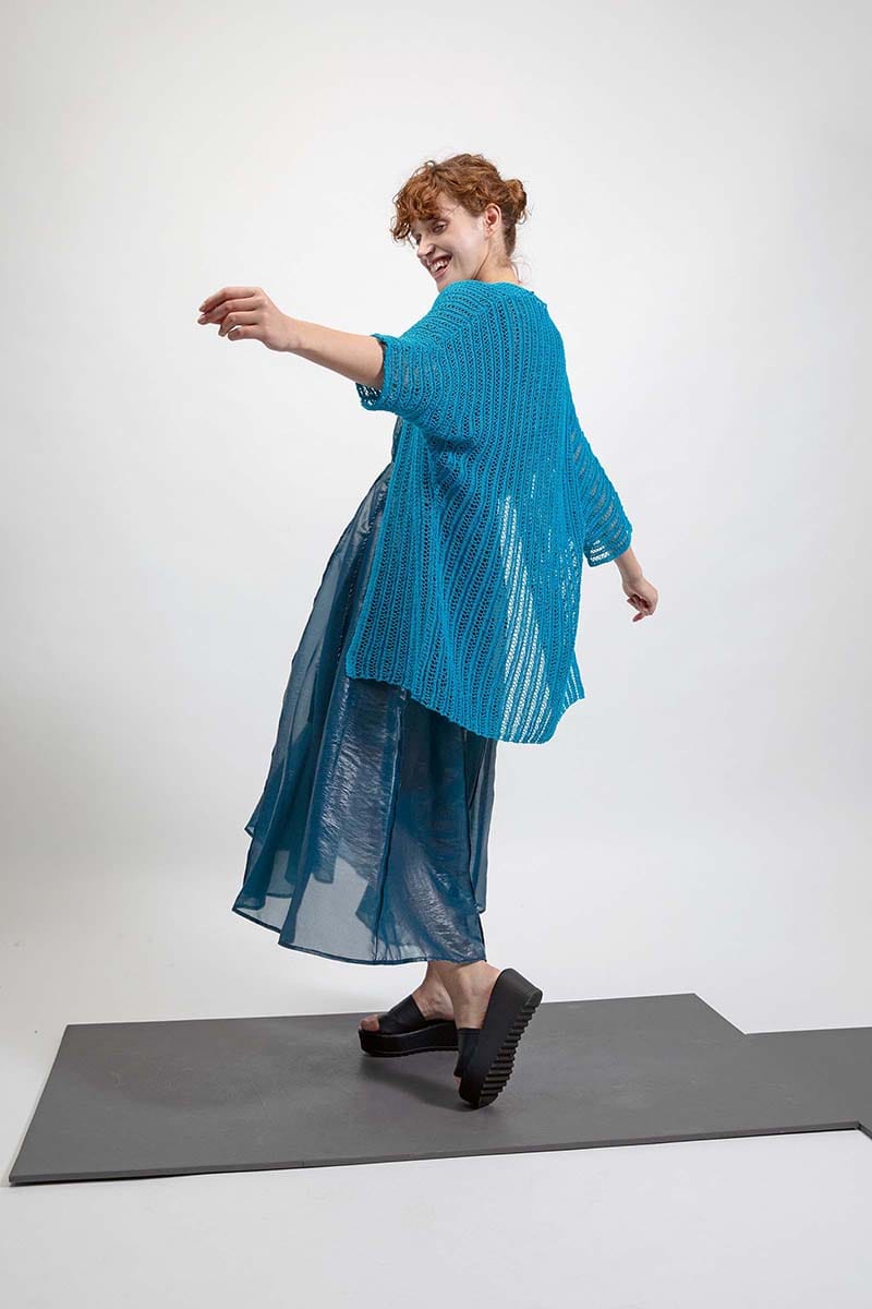 Lang Yarns Knitting Pattern NELE Jacket Pattern Bundle in Crealino by LANGYARNS | Fatto a Mano 280-051