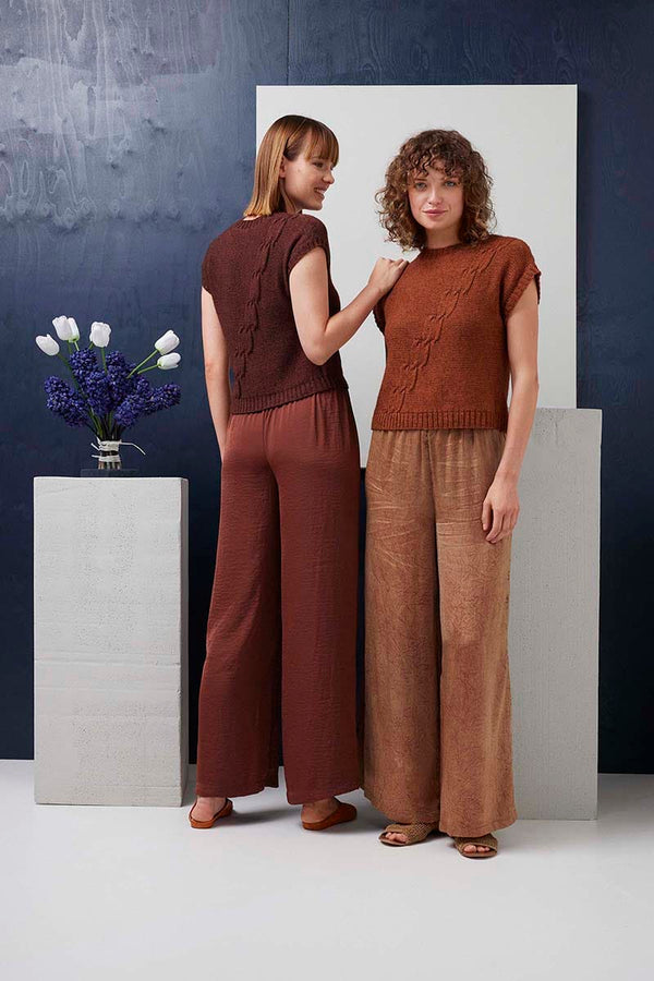 NIKE Short-Sleeved Sweater Pattern Kit in VAYA by LANGYARNS | Fatto a Mano 288-039