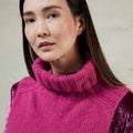 Lang Yarns Knitting Pattern NORMA Dickey Pattern Bundle in Cashmere Light by LANGYARNS | Punto 60-018