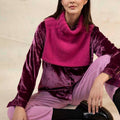 Lang Yarns Knitting Pattern NORMA Dickey Pattern Bundle in Cashmere Light by LANGYARNS | Punto 60-018