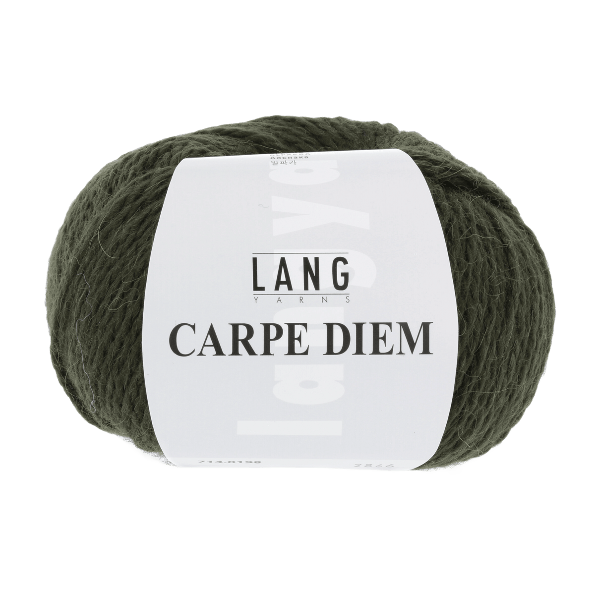Lang Yarns Knitting Pattern one size - 14 balls / olive 714.0198 INDIRA Top Down Cardigan Pattern Bundle in Carpe Diem by LANGYARNS | Fatto a Mano 286-083