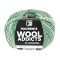 Lang Yarns Knitting Pattern one size - 3 balls / green 1115.0013 WIND-KISSED Poncho Pattern Bundle in Footprints by LANGYARNS | WOOLADDICTS #14-023