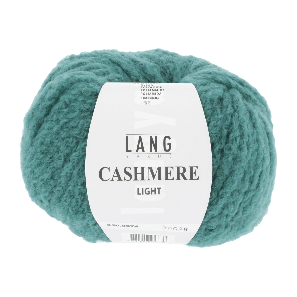 Lang Yarns Knitting Pattern one size - 4 balls / emerald 950.0074 NORMA Dickey Pattern Bundle in Cashmere Light by LANGYARNS | Punto 60-018