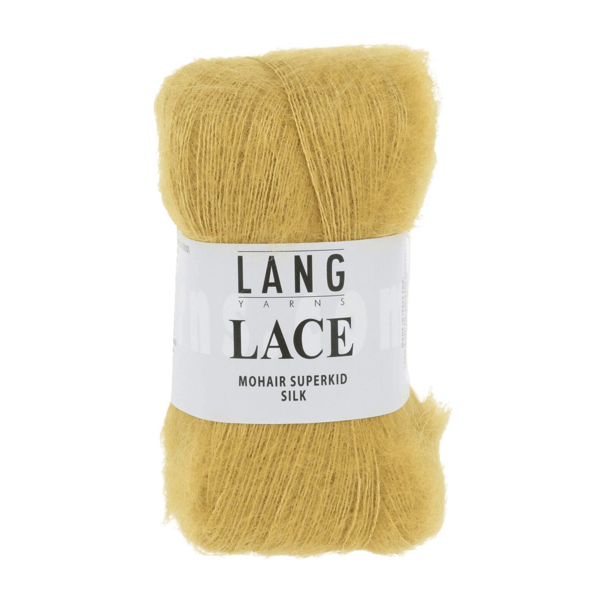 Lang Yarns Knitting Pattern one size - 8 balls / gold 992.0050 GLADIS Sweater Pattern Bundle in Lace by LANGYARNS | Fatto a Mano 286-002