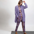 Lang Yarns Knitting Pattern PAULINA Long cardigan Pattern Bundle in Regina by LANGYARNS | Fatto a Mano 280-045