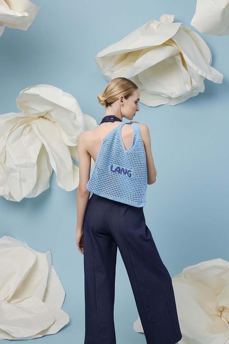 Lang Yarns Knitting Pattern Portia Crochet Bag Pattern Bundle in Quattro Lam� / Quattro by LANGYARNS | Fatto a Mano 288-057