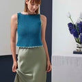 Lang Yarns Knitting Pattern Prudence Crochet Top Pattern Bundle in Baby Cotton by LANGYARNS | Fatto a Mano 288-030