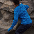 Lang Yarns Knitting Pattern RAHEL Sweater Pattern Bundle in DONEGAL TWEED+ by LANGYARNS | Punto 77-008