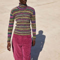 Lang Yarns Knitting Pattern RAINBOW SOUL Sweater Pattern Bundle in Move 4ply by LANGYARNS | Punto 86-006