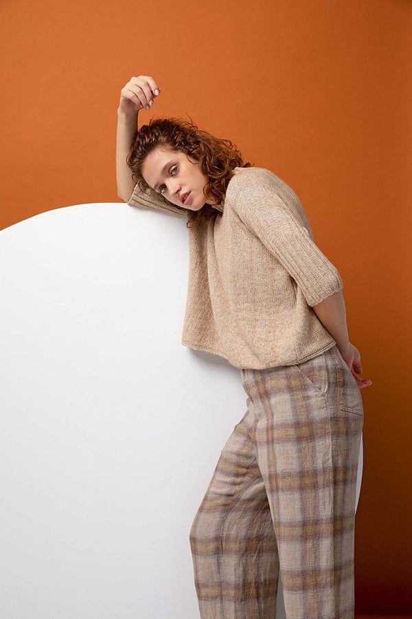 REBECCA Sweater Pattern Kit in VAYA by LANGYARNS | Fatto a Mano 280-025