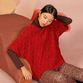 Lang Yarns Knitting Pattern ROSA Sweater Pattern Bundle in ALPACA SOXX 6PLY by LANGYARNS | Fatto a Mano 278-058