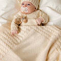 Lang Yarns Knitting Pattern RUNE Top Down Sweater Pattern Bundle in Baby Cotton Naturally Coloured by LANGYARNS | Punto 83-020
