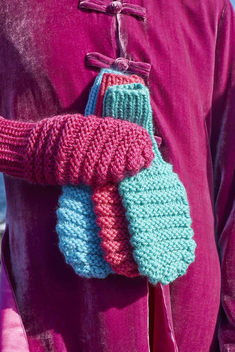 Lang Yarns Knitting Pattern SACRED SALT Mittens Pattern Bundle in GLORY by LANGYARNS | WOOLADDICTS #11-003