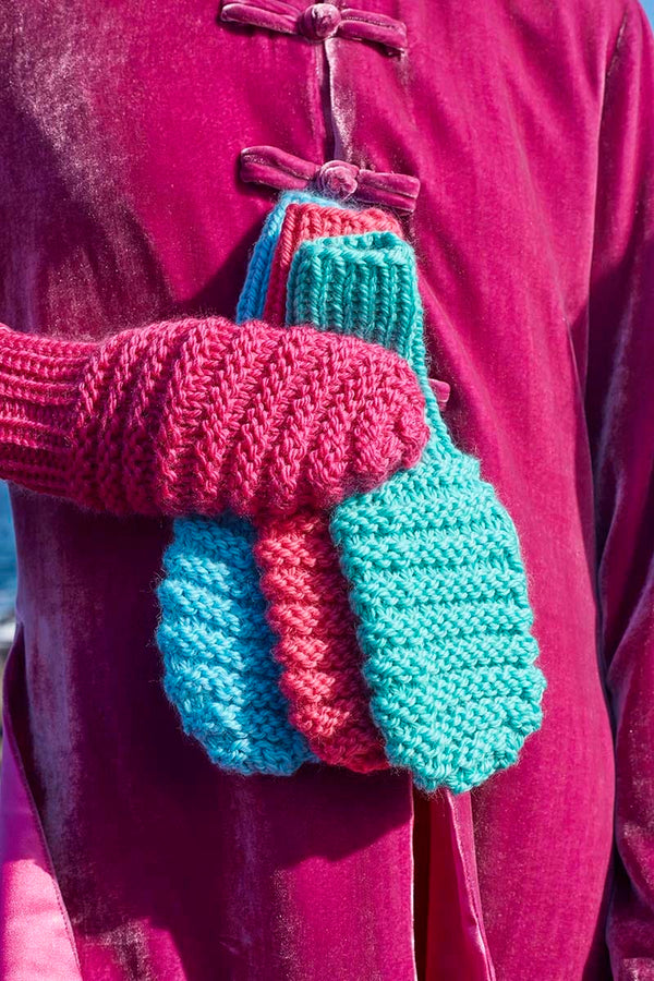 SACRED-SALT Mittens Pattern Kit in GLORY by WOOLADDICTS | WOOLADDICTS #11-003