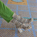 Lang Yarns Knitting Pattern SANDY TOES Socks Pattern Bundle in FOOTPRINTS by LANGYARNS | WOOLADDICTS #10-019
