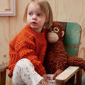 Lang Yarns Knitting Pattern SELMA Sweater Pattern Bundle in Merino 200 Bébé by LANGYARNS | Punto 80-009