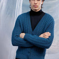Lang Yarns Knitting Pattern SIA Unisex Cardigan Pattern Bundle in Merino 120 by LANGYARNS | Fatto a Mano 286-080