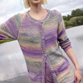 Lang Yarns Knitting Pattern SINEAD Cardigan Pattern Bundle in Illusion by LANGYARNS | Punto 81-010