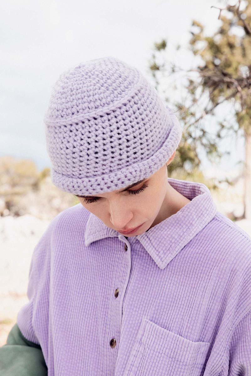 Lang Yarns Knitting Pattern SKYBORN Crochet Hat Pattern Bundle in Promise by LANGYARNS | WOOLADDICTS #15-010