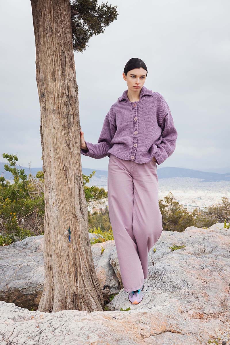 Lang Yarns Knitting Pattern SKYLINE Jacket Pattern Bundle in Glory by LANGYARNS | WOOLADDICTS #15-011