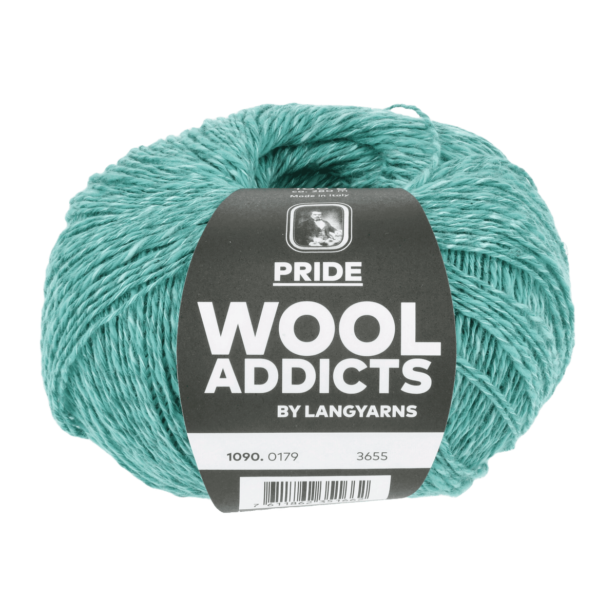 Lang Yarns Knitting Pattern Small - 1 balls / AMAZONITE 1090.0179 INTO THE TROPICS Top Pattern Bundle in PRIDE by LANGYARNS | WOOLADDICTS #10-028