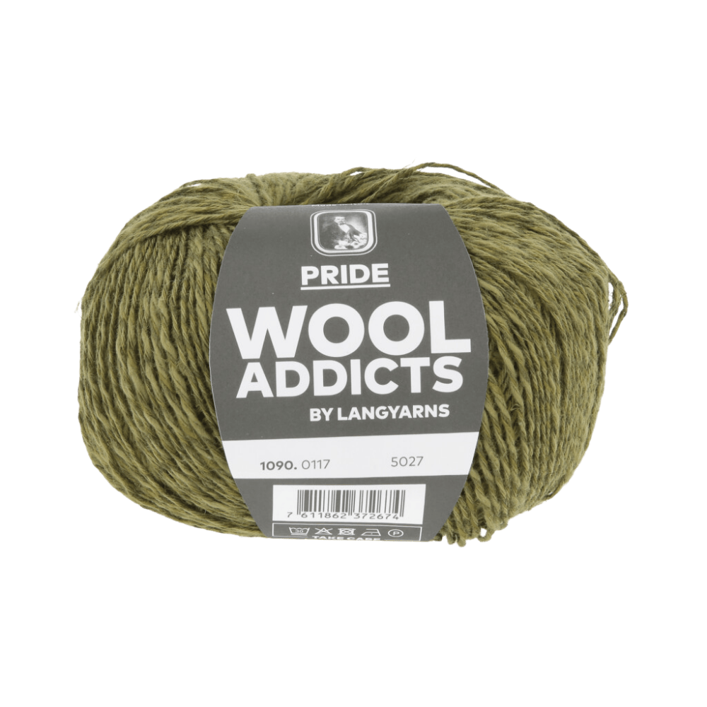 Lang Yarns Knitting Pattern Small - 1 balls / ARTICHOKE 1090.0117 INTO THE TROPICS Top Pattern Bundle in PRIDE by LANGYARNS | WOOLADDICTS #10-028