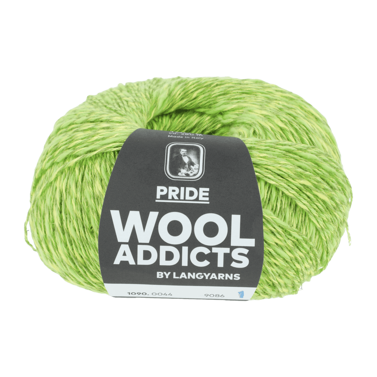 Lang Yarns Knitting Pattern Small - 1 balls / LIME 1090.0044 INTO THE TROPICS Top Pattern Bundle in PRIDE by LANGYARNS | WOOLADDICTS #10-028