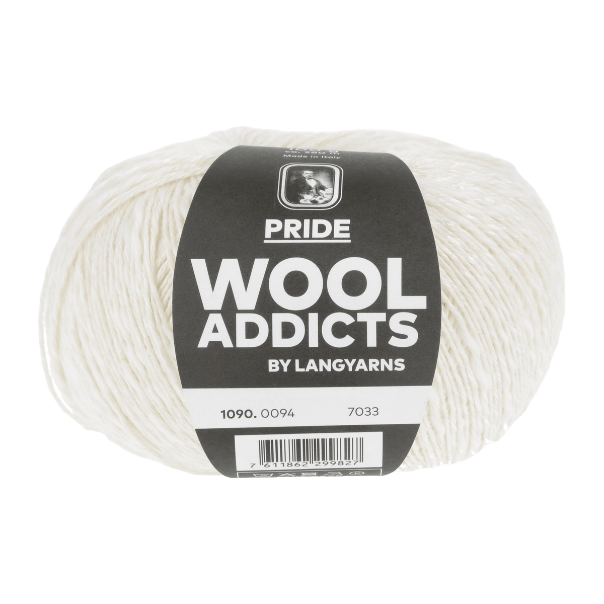 Lang Yarns Knitting Pattern Small - 1 balls / OFFWHITE 1090.0094 INTO THE TROPICS Top Pattern Bundle in PRIDE by LANGYARNS | WOOLADDICTS #10-028