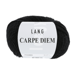 Lang Yarns Knitting Pattern Small - 10 balls / black 714.0004 IDA Top Down Sweater Pattern Bundle in Carpe Diem by LANGYARNS | Fatto a Mano 282-025