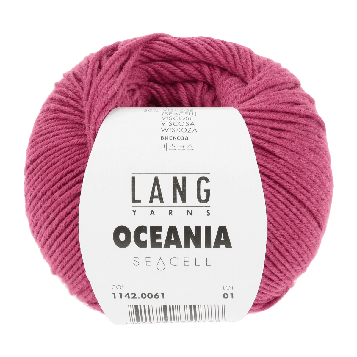 Lang Yarns Knitting Pattern Small - 11 balls / burgundy 1142.0061 ALESSANDRO Men's sweater Pattern Bundle in Oceania by LANGYARNS | Fatto a Mano 280-061