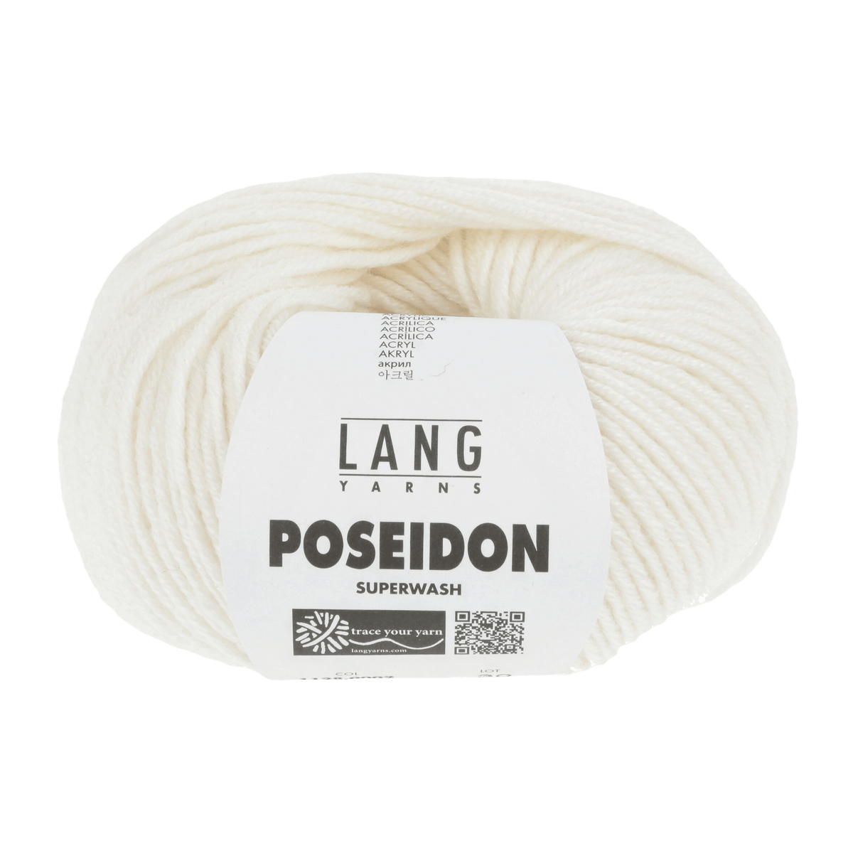 Lang Yarns Knitting Pattern Small - 12 balls / offwhite 1128.0002 SASCHA Unisex cardigan Pattern Bundle in Poseidon by LANGYARNS | Punto 59-008